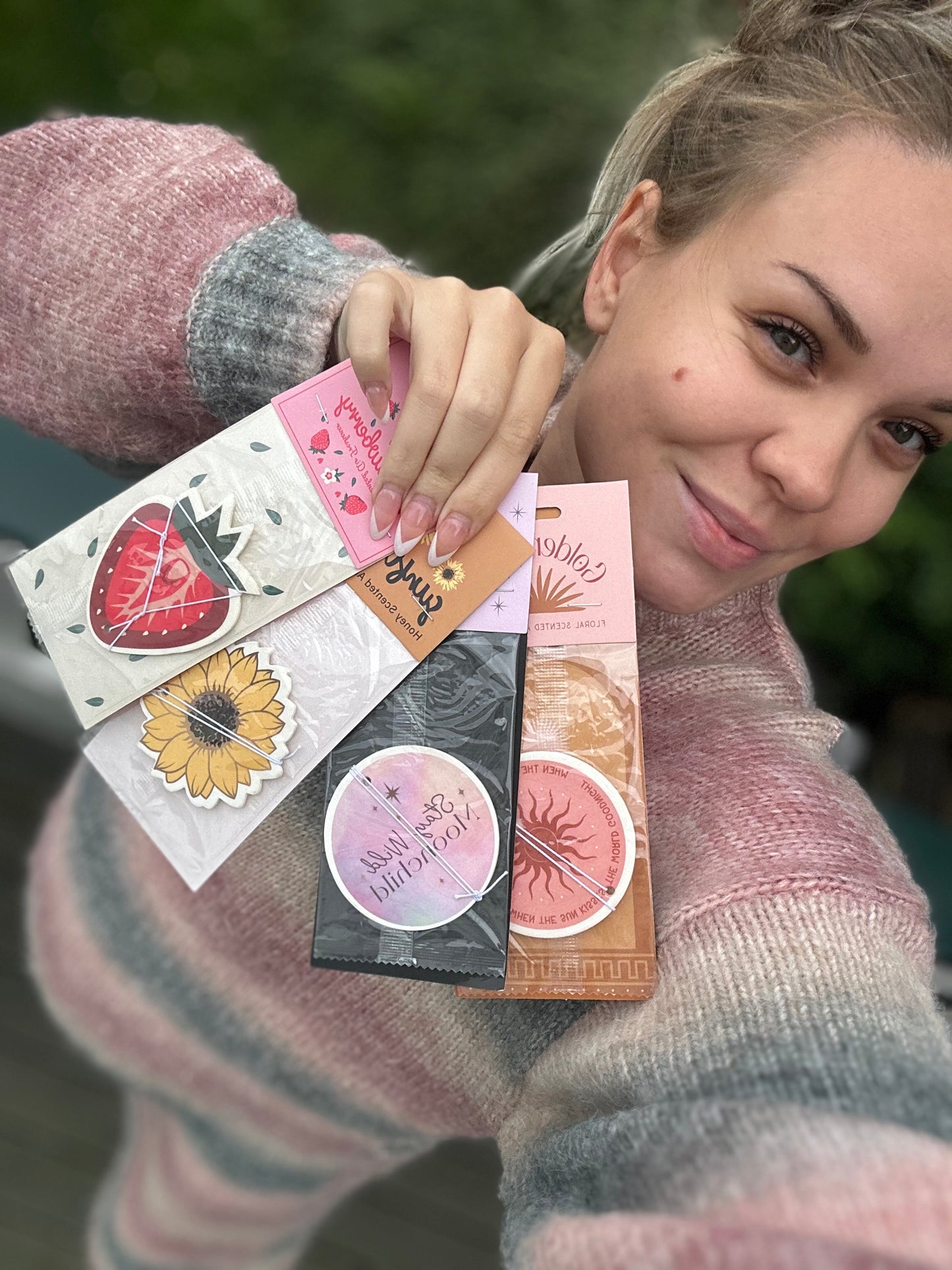 4 pk med luftfriskere miks (bil / hjem)