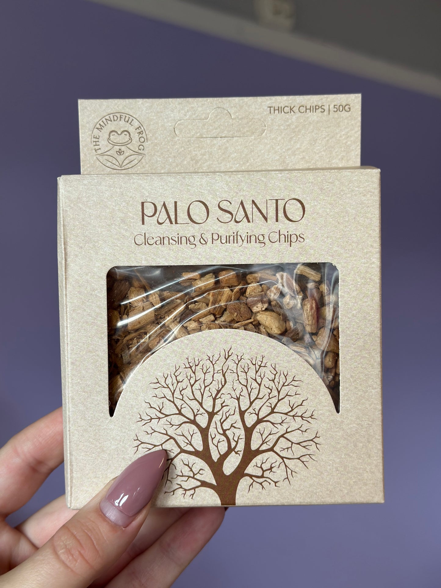 Palo santo 50 gram chips oppkuttet biter