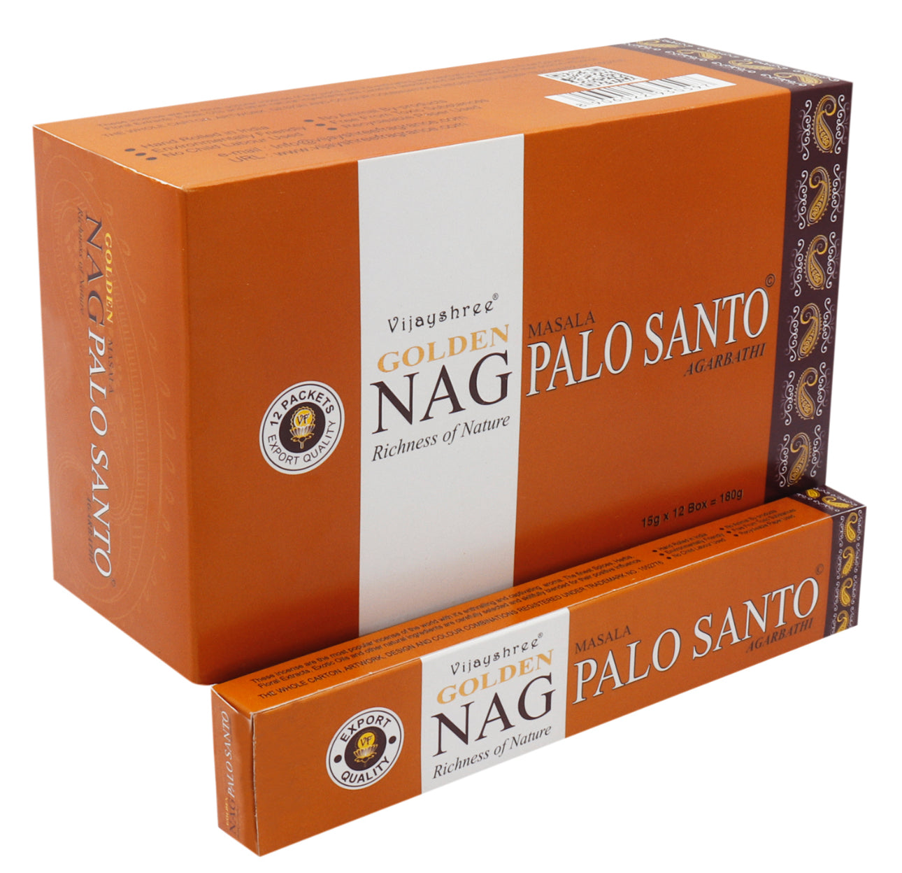 Golden nag røkelse - palo santo