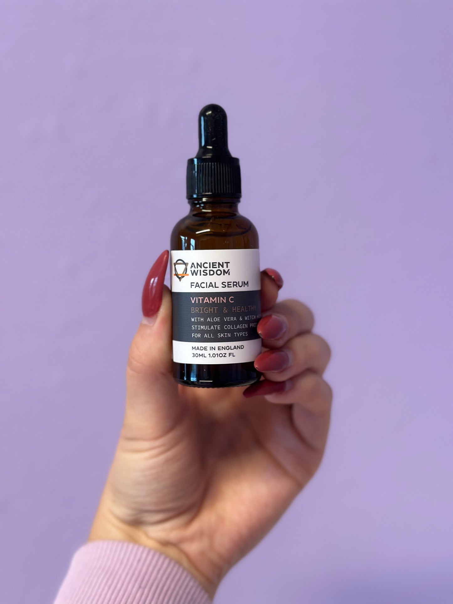 Ansikt serum - Vitamin C - for alle hudtyper