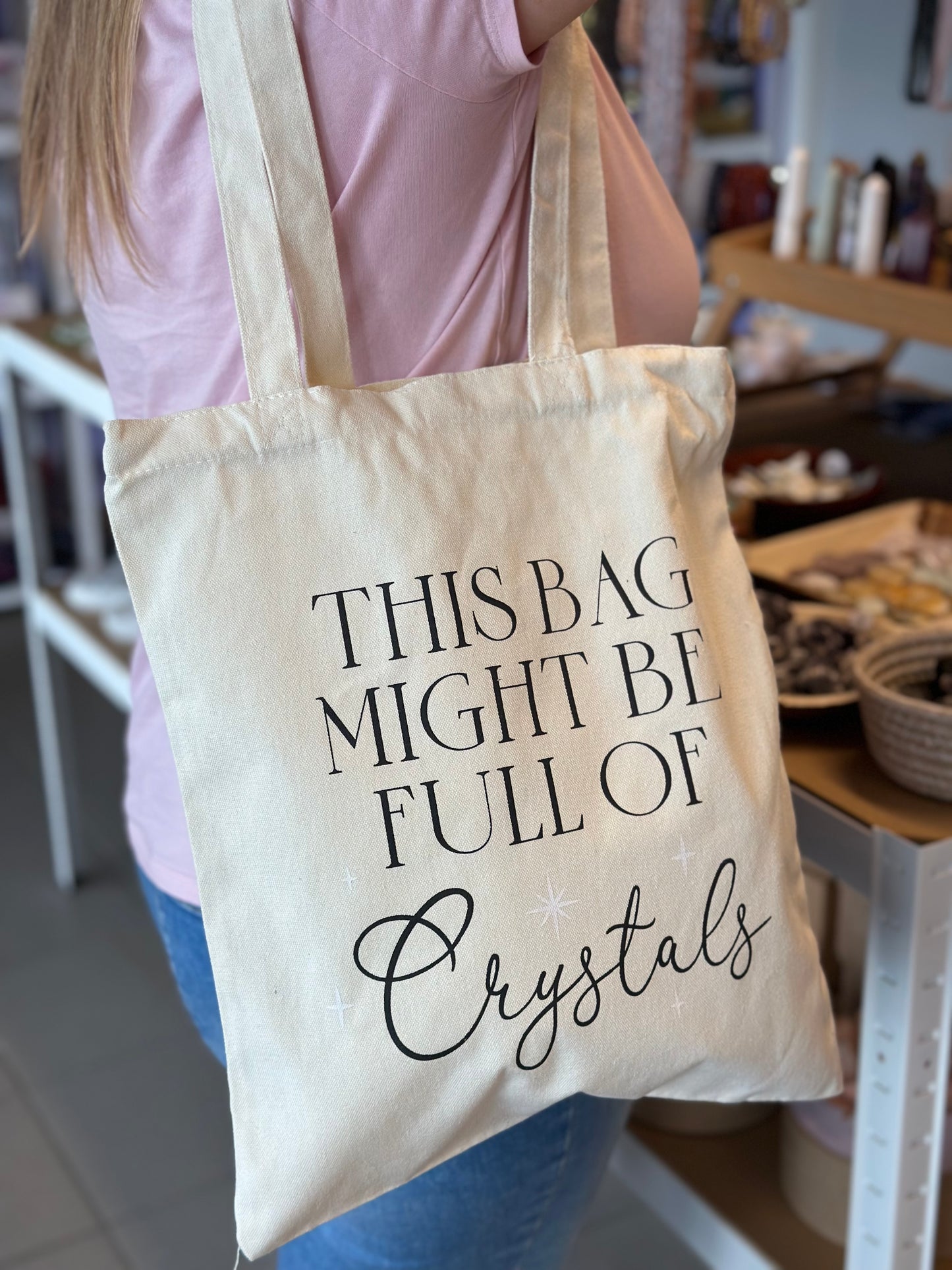 Handlenett / nett - «this bag might be full of crystals»