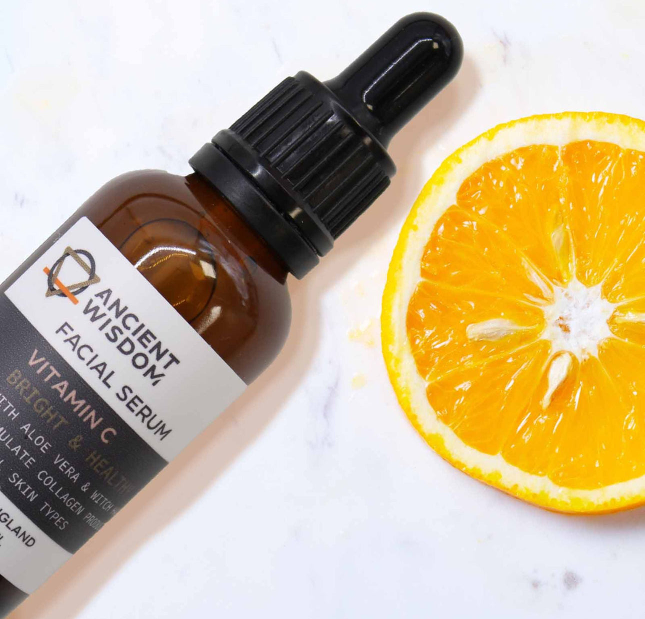 Ansikt serum - Vitamin C - for alle hudtyper