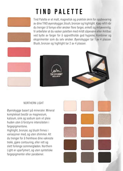 TIND PALETTE BOX - Skrin til Northern Light (refills)