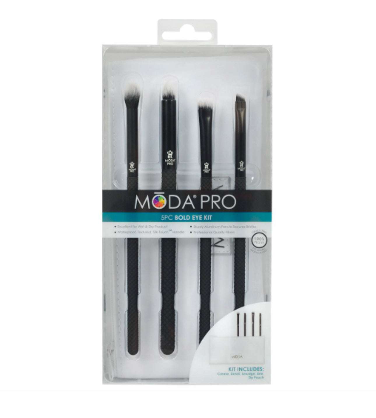 MODA PRO EDITION bold eye kit - øyeskygge koster