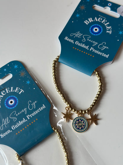 Armbånd «all seeing eye» - øye - sett, veiledet, beskyttet