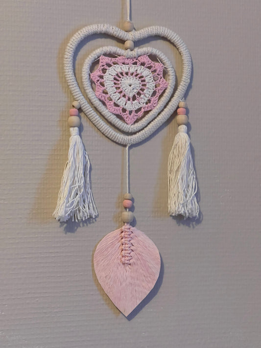 Drømmefanger hjerte i hjerte