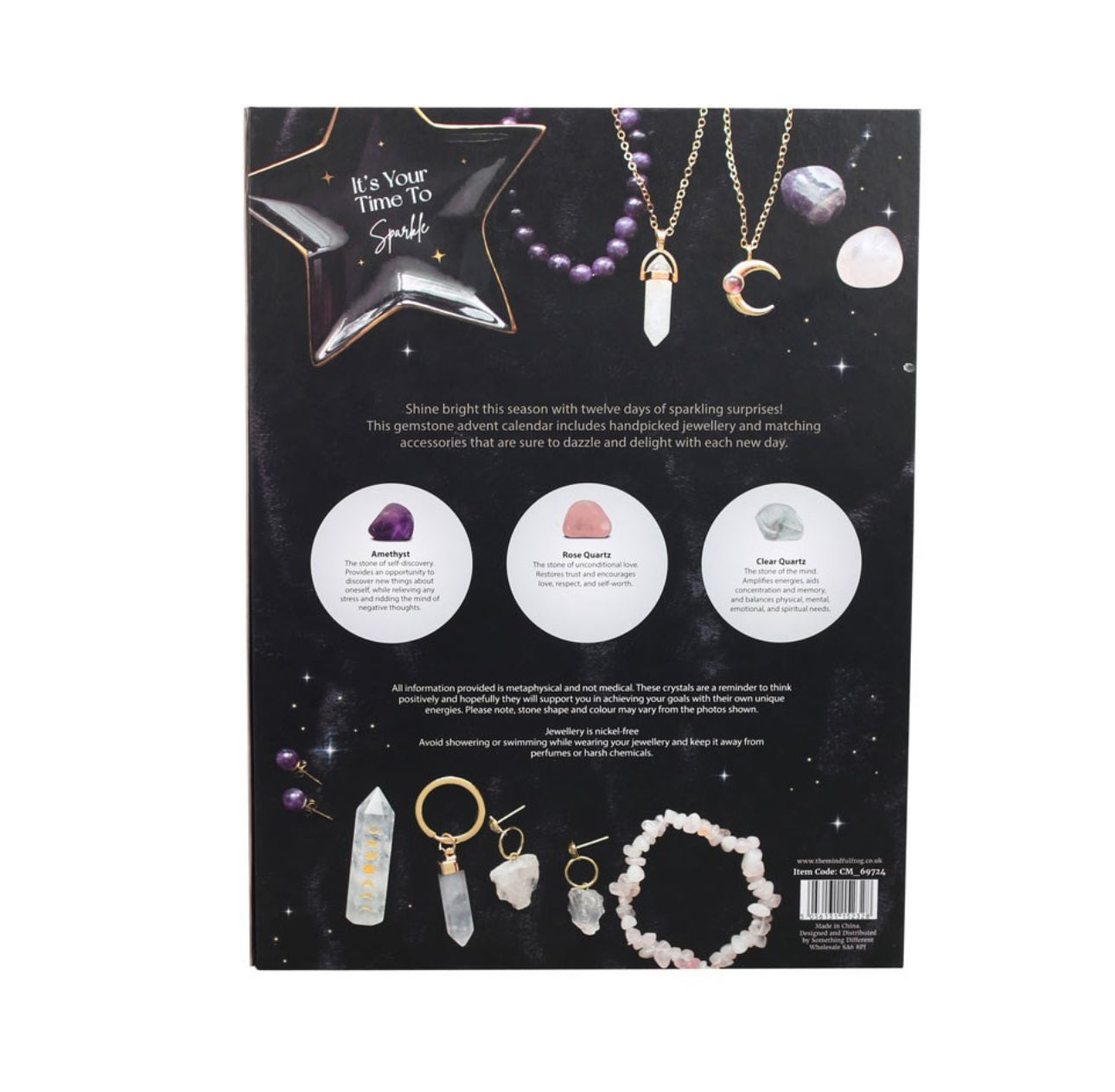 Julekalender 12 luker - sparkle smykker & accessories