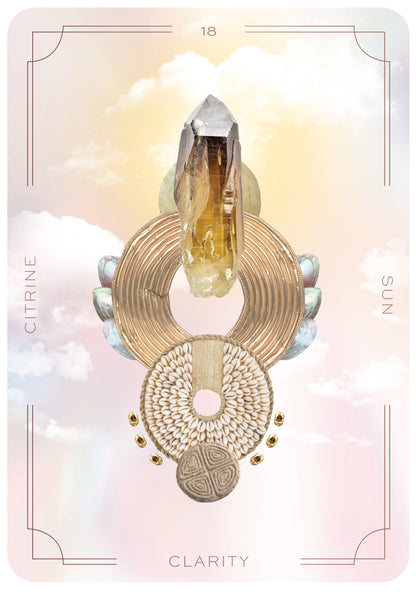Astral Realms Crystal Oracle - Orakelkort