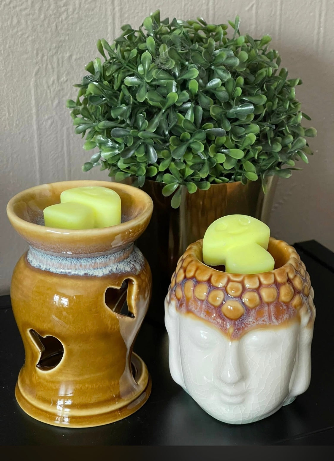 Smelte voks/ duftvoks, «nutmeg» vanilje (Sopper)