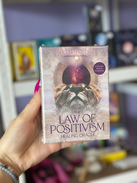 Orakelkort - the law of positivism healing oracle cards