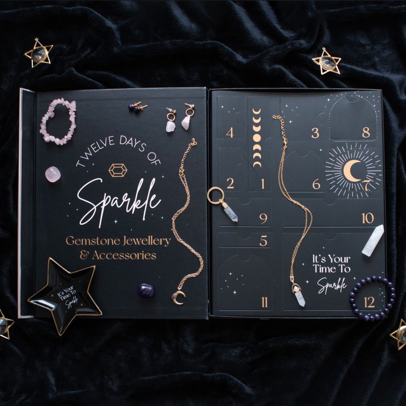 Julekalender 12 luker - sparkle smykker & accessories