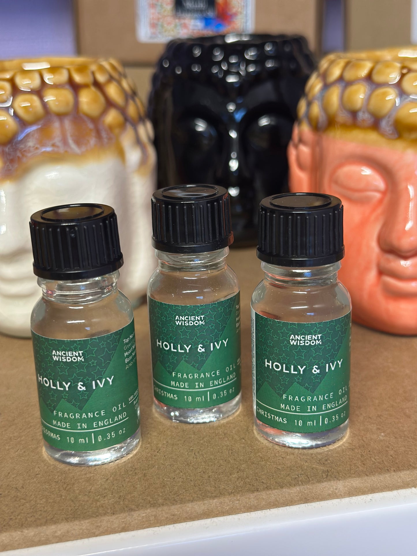 Kristtorn & eføy - duftolje til oljebrenner / diffuser 10 ml