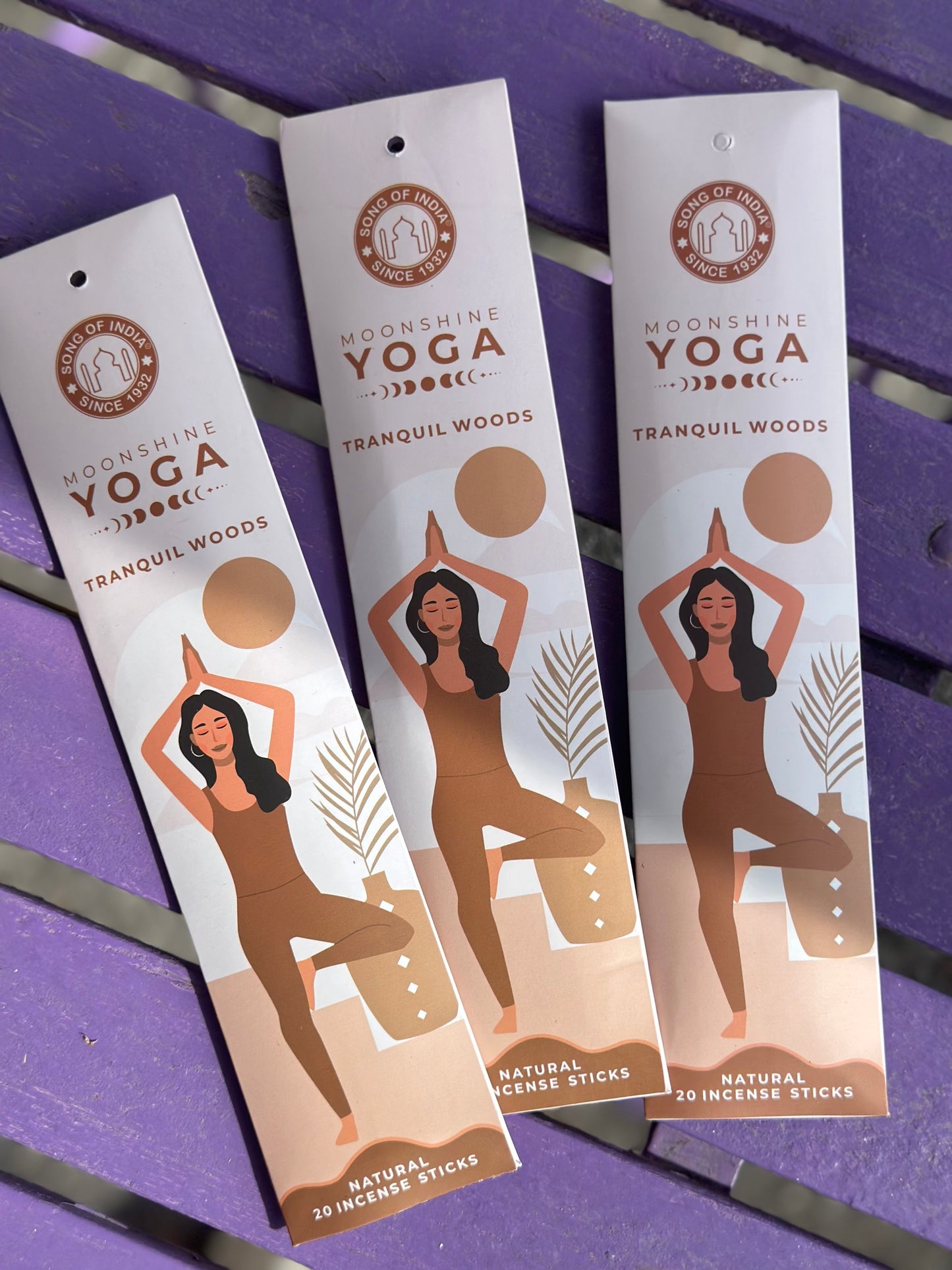 Moonshine yoga tranquil woods - røkelse
