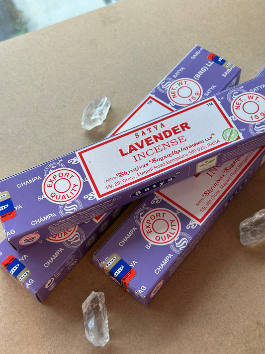 Satya røkelse - Lavendel