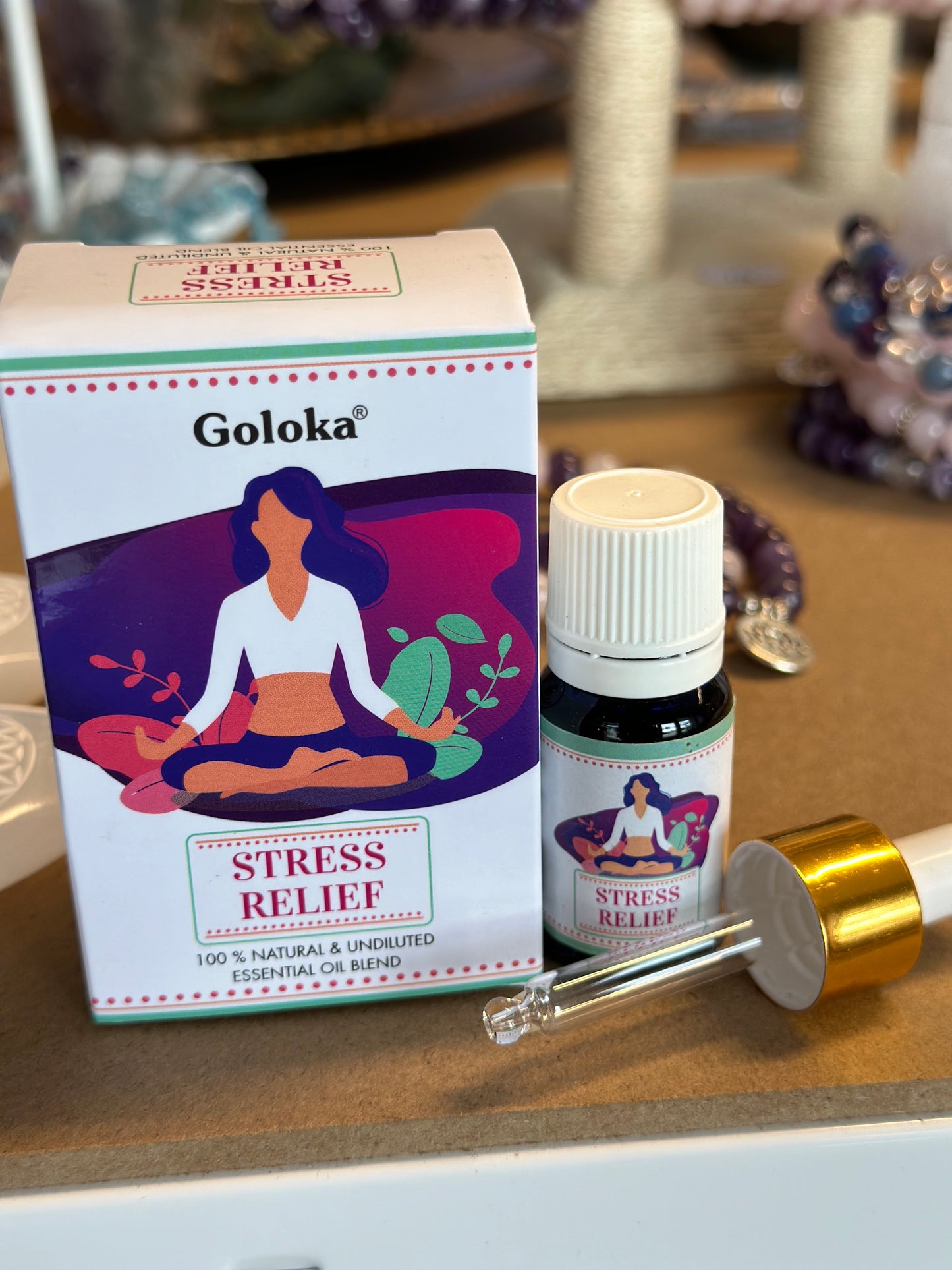 GOLOKA - olje for stress relief - med dråpeteller