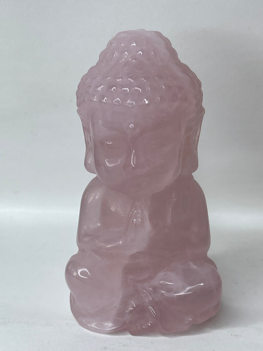 Rosenkvarts Buddha