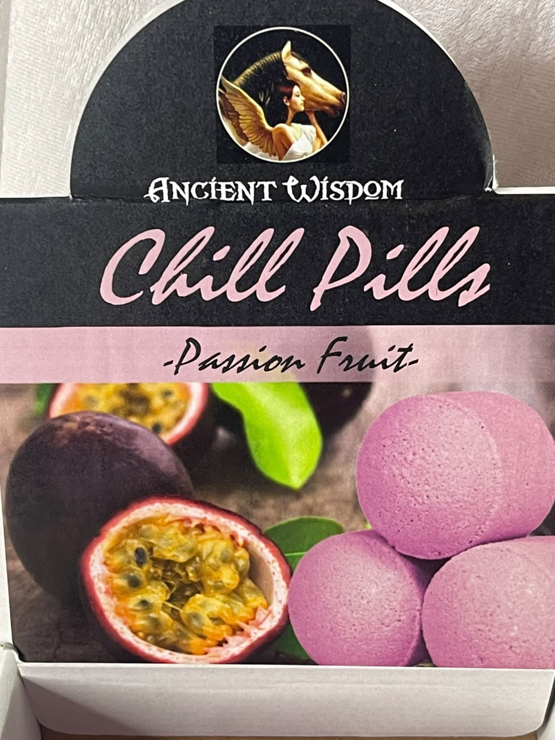 Chill pills badebomber / fotbad, passion fruit
