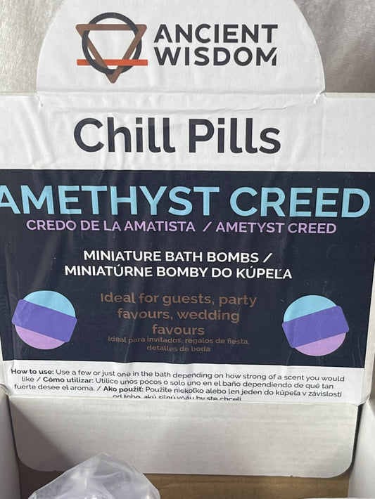 Chill pills badebomber / fotbad, ametys creed