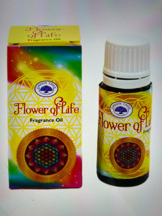 Green Tree Flower Of Life Fragrance Oil 10 ml