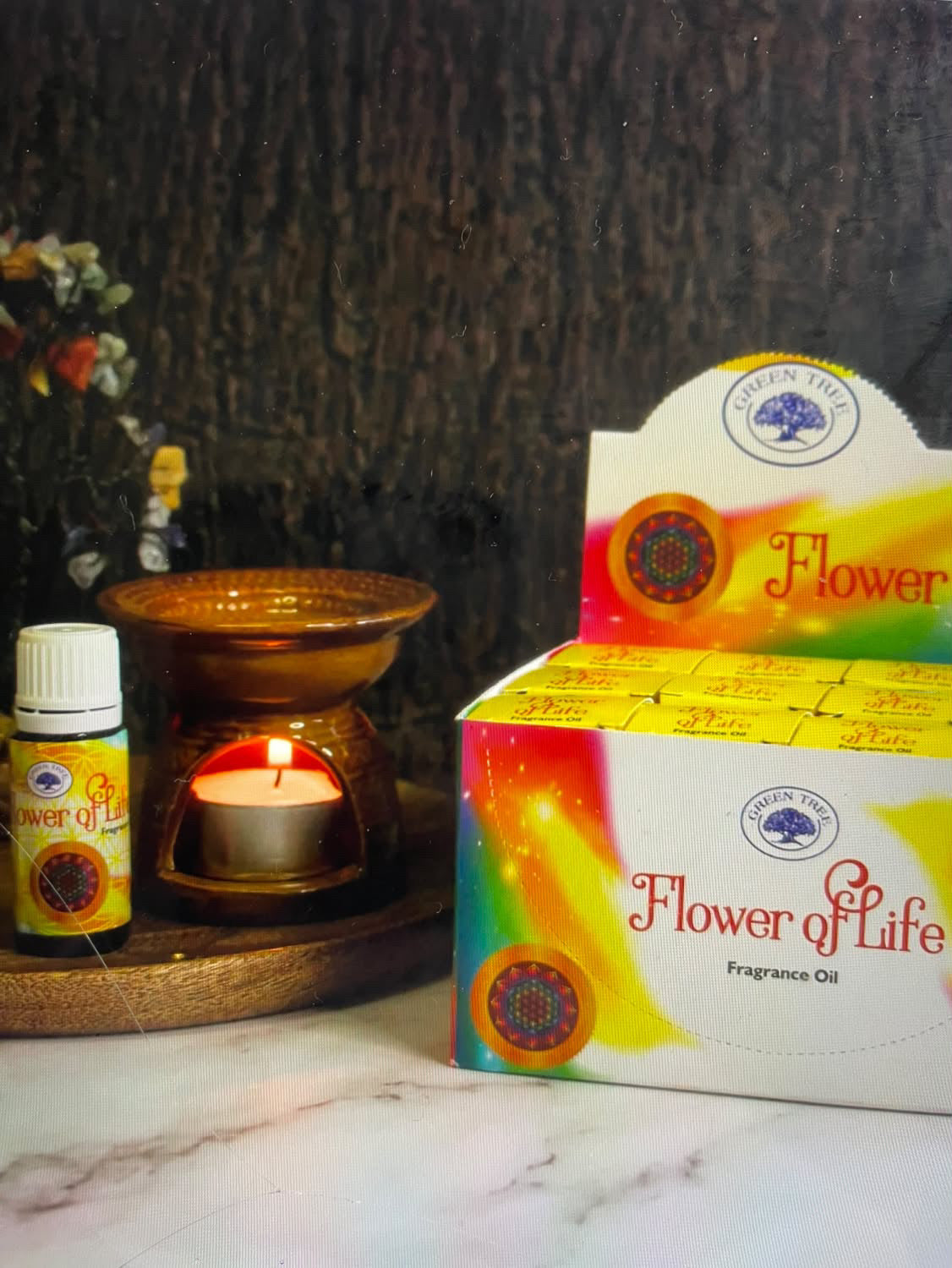 Green Tree Flower Of Life Fragrance Oil 10 ml