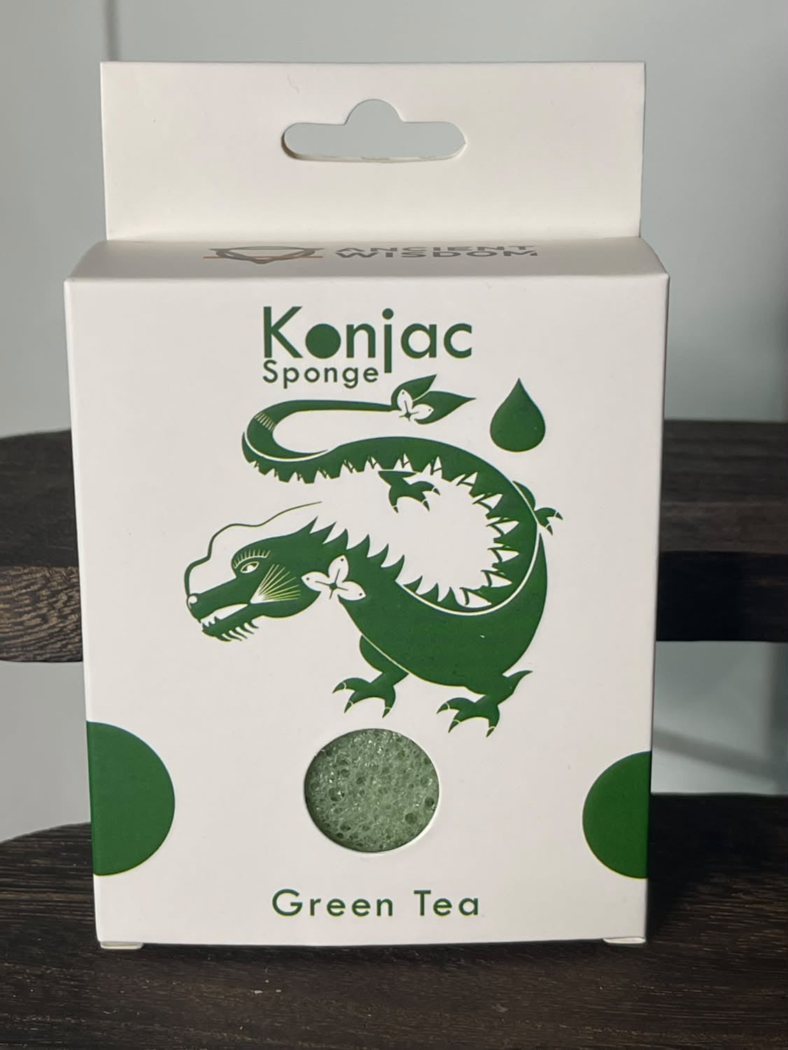 Konjakk green tea -deep cleansing