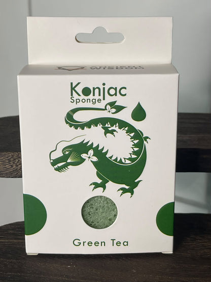 Konjakk green tea -deep cleansing